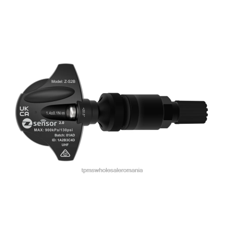 mini oe senzor tpms de schimb - oe p/n 36106856209 frecvență 433mhz Oem TPMS Sensor T84P690 tija supapei metalice - negru